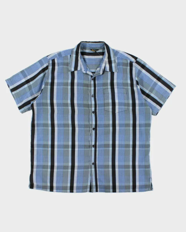 Roadsters Originals Blue Check Shirt - XL sold by Rokit