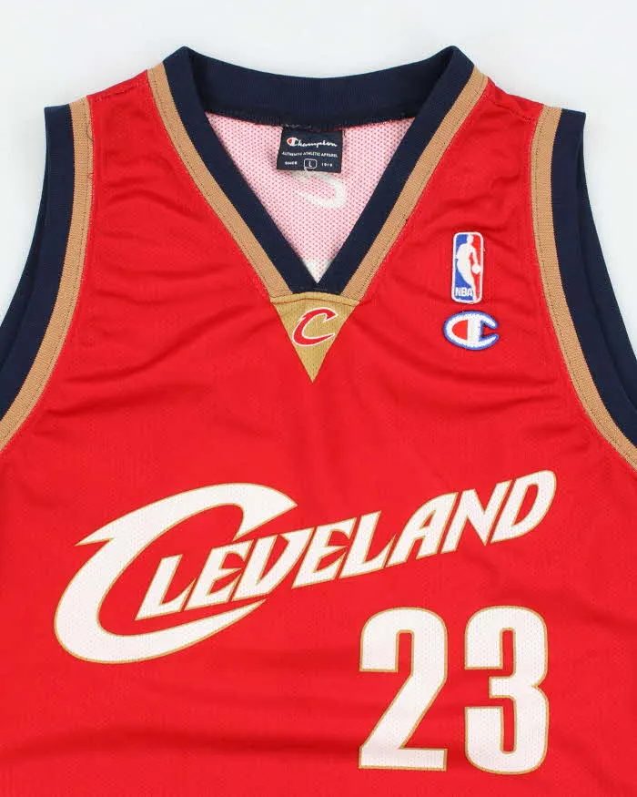 Vintage NBA x Cleveland Cavaliers #23 LeBron James Basketball Jersey - L sold by Rokit product image thumbnail 3