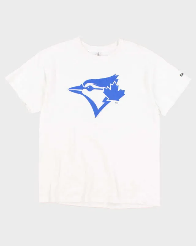 Vintage 90s Single Stitch Toronto Blue Jays x Bacardi T-shirt - L sold by Rokit