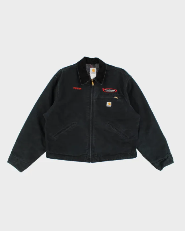Vintage Carhartt Fleece Lined Dark Green Work Wear Jacket - XL sold by Rokit