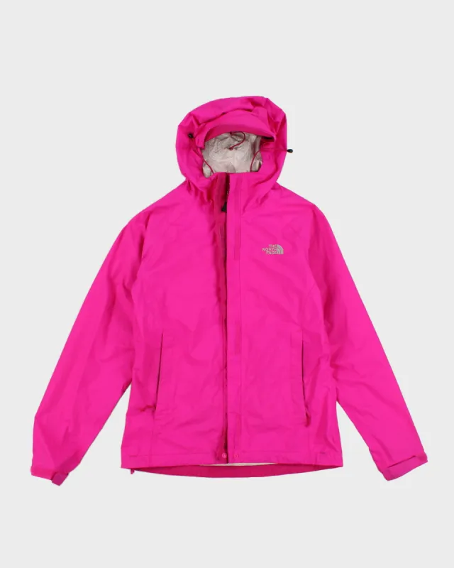 The North Face Bright Pink Hooded Jacket - XS sold by Rokit