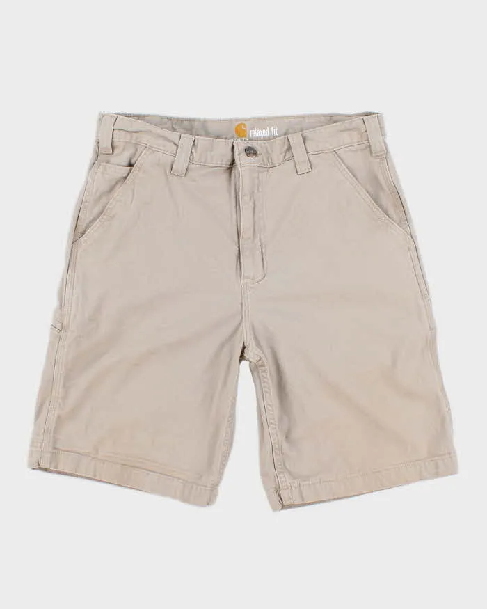 Carhartt Beige Cargo Shorts - W34 sold by Rokit