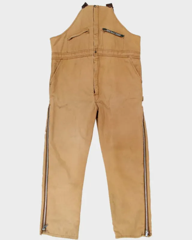 Vintage Key Padded Workwear Dungarees - W48 L34 sold by Rokit