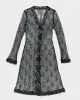 Betsey Johnson Lace Floral Robe - S sold by Rokit