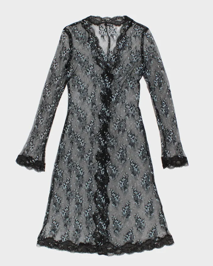 Betsey Johnson Lace Floral Robe - S sold by Rokit product image thumbnail 2