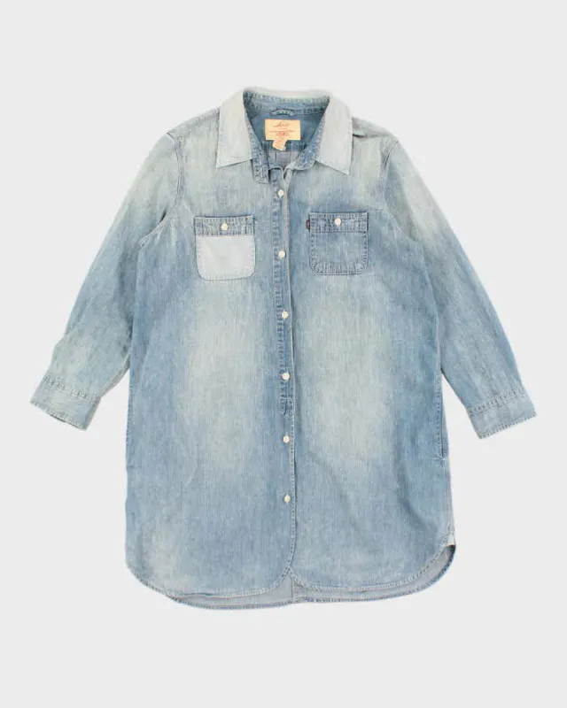 Y2k 00s Levi's Denim Dress - M made by Levi's