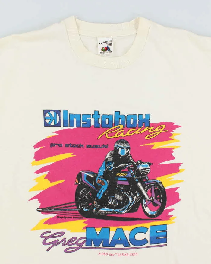 Vintage 90's Single Stitch Instabox Racing T-Shirt - XL sold by Rokit product image thumbnail 3