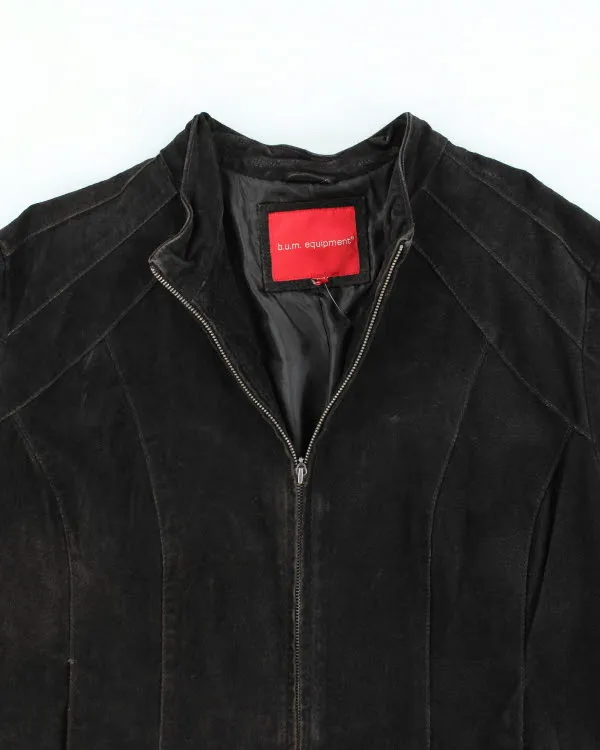 Vintage Y2K B.U.M. Equipment Suede Jacket - M sold by Rokit product image thumbnail 3