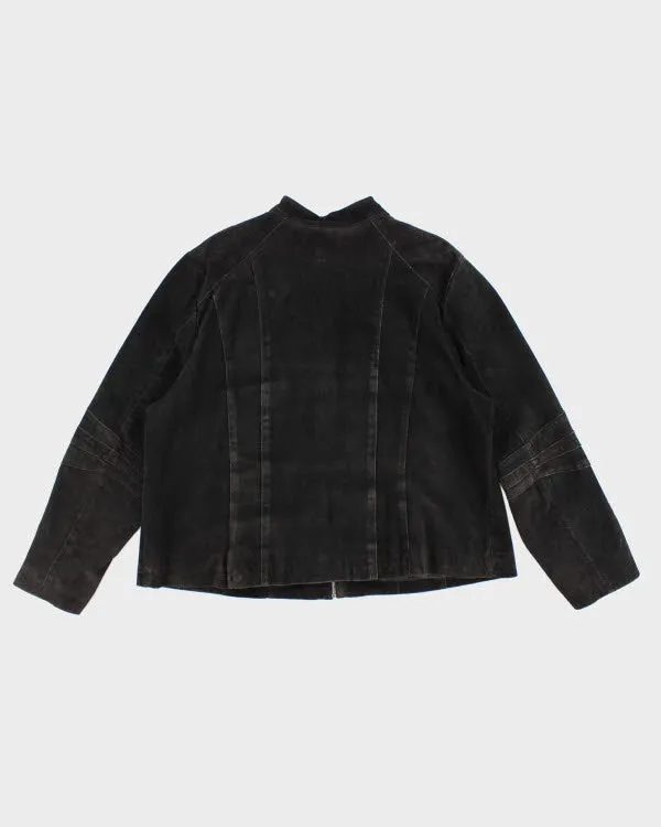 Vintage Y2K B.U.M. Equipment Suede Jacket - M sold by Rokit product image thumbnail 2