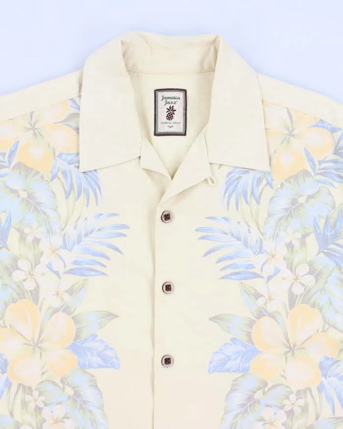 Jamaica Jaxx Silk Yellow Hawaiian Shirt - M sold by Rokit product image thumbnail 3