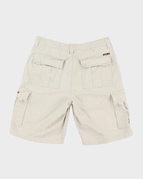 00s Quiksilver Cream Cargo Shorts - W34 sold by Rokit product image thumbnail 2