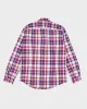 Men's Purple Boss Checked Button Up Shirt - L sold by Rokit