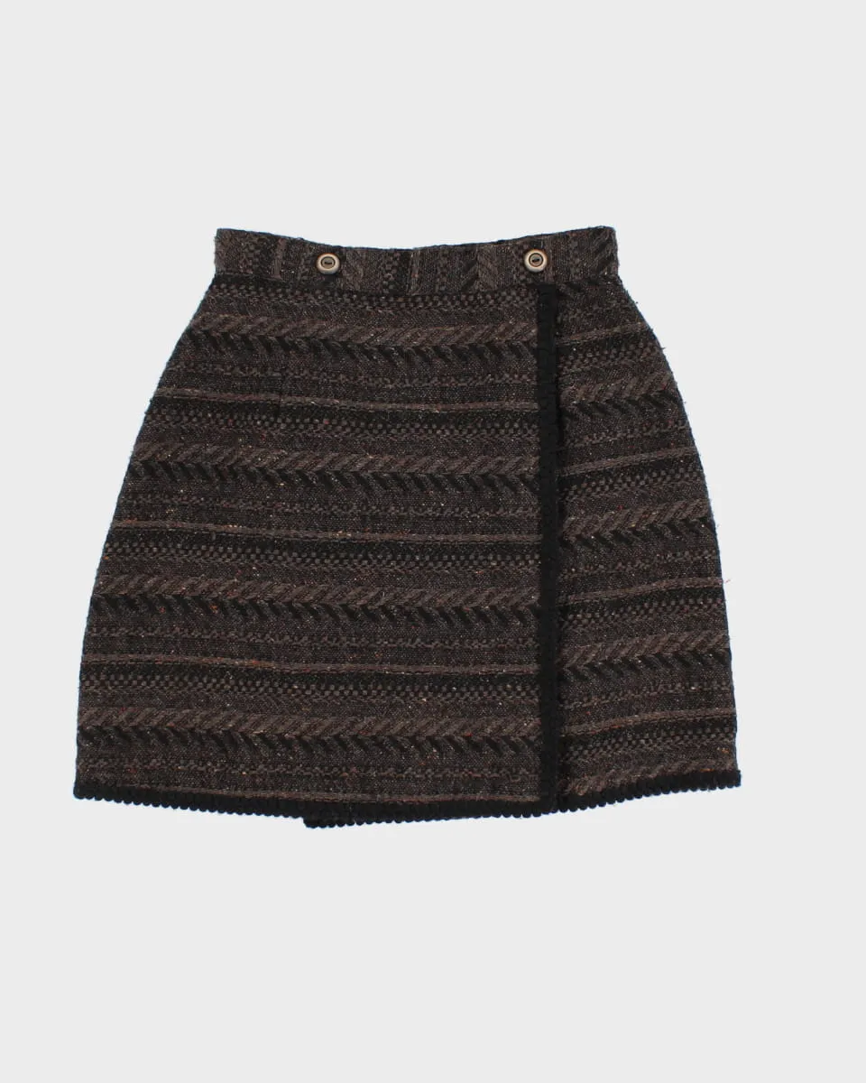 Vintage Wool Blend Suit Jacket and Mini Skirt Set - XS sold by Rokit product image thumbnail 3