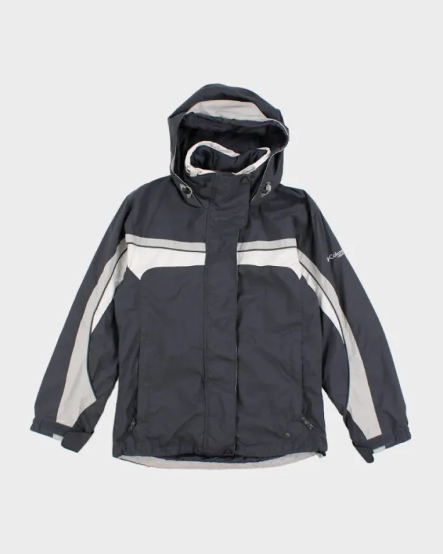 Vintage 90s/00s Columbia Women's Grey Hooded Jacket - S sold by Rokit