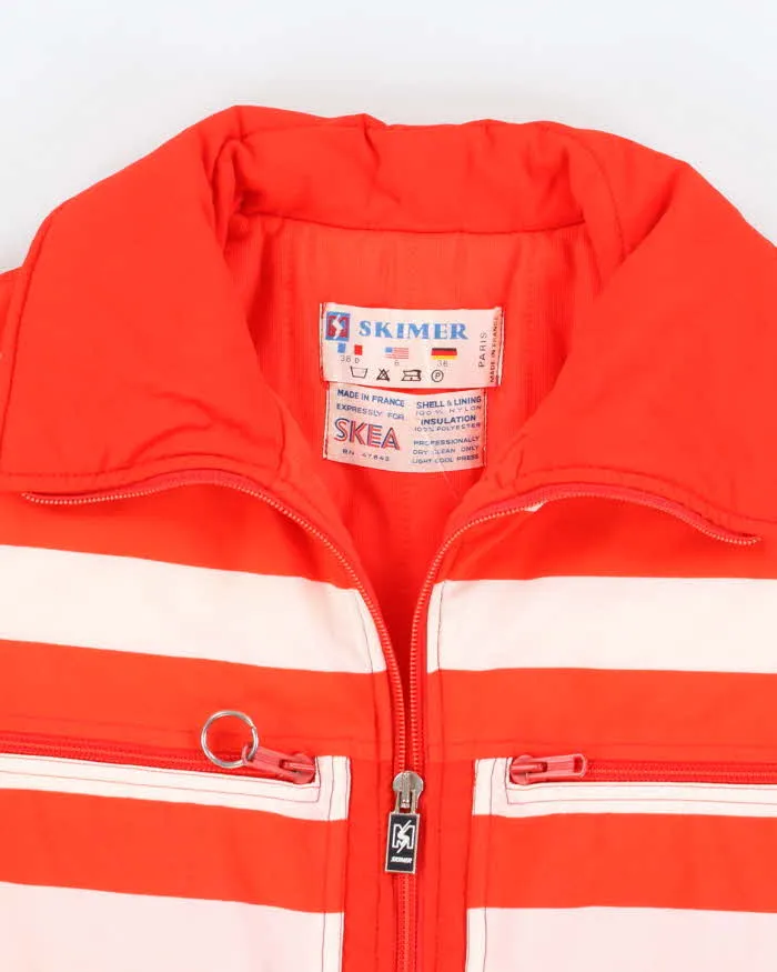 Womens Vintage 1980s Red and White French Ski Jacket - XS sold by Rokit product image thumbnail 3