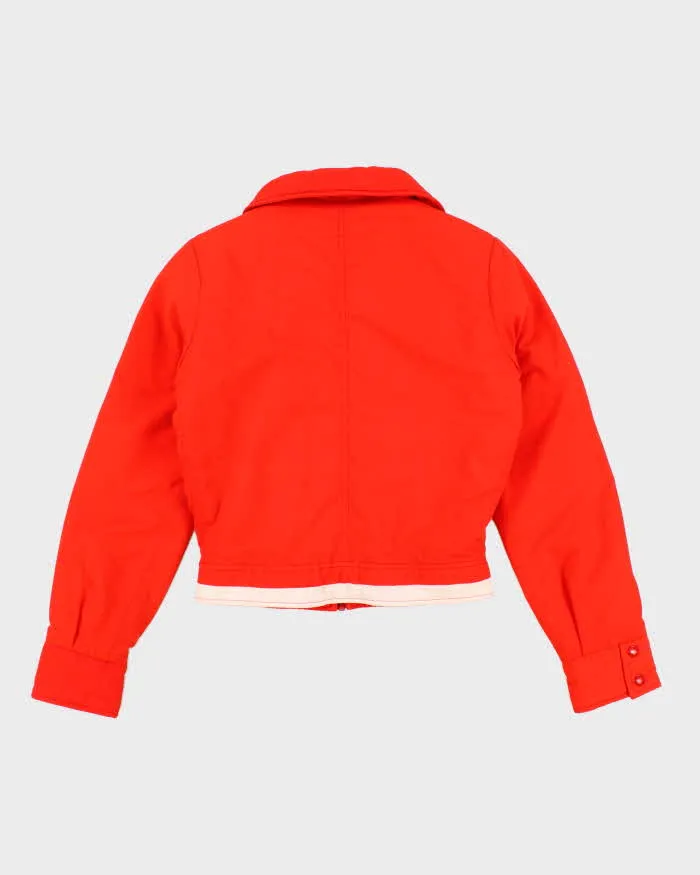 Womens Vintage 1980s Red and White French Ski Jacket - XS sold by Rokit product image thumbnail 2
