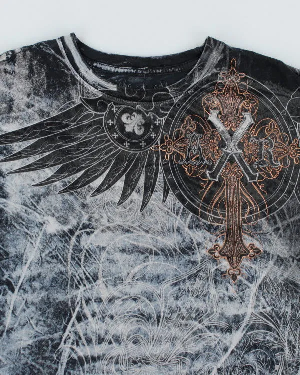 Y2k 00s Xavier Graphic T-shirt - L sold by Rokit product image thumbnail 3