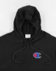 00s Champion Black Reverse Weave Hoodie - XL sold by Rokit