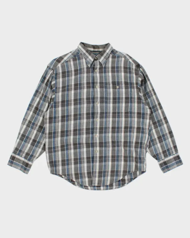 Yves Saint Laurent Flannel Check Shirt - L sold by Rokit