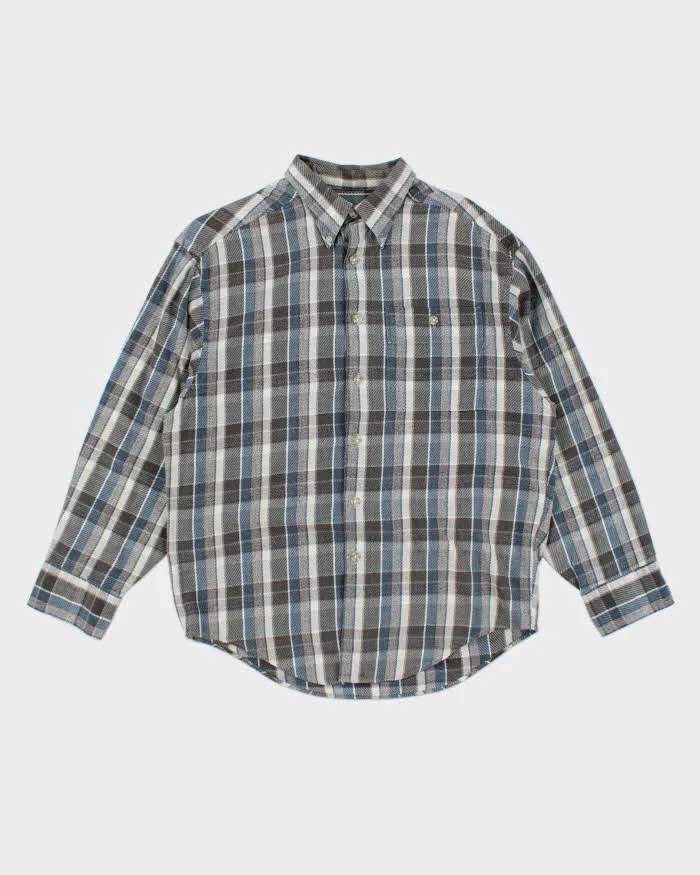Yves Saint Laurent Flannel Check Shirt - L sold by Rokit
