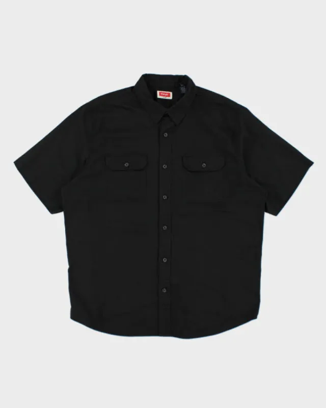 Wrangler Black Shirt - XL made by Wrangler