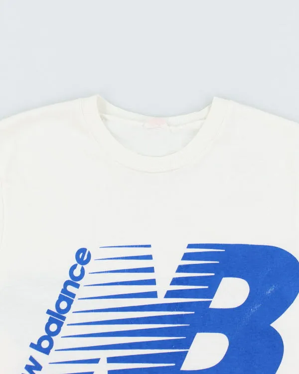 Vintage 1987 New Balance T-shirt - L sold by Rokit product image thumbnail 3