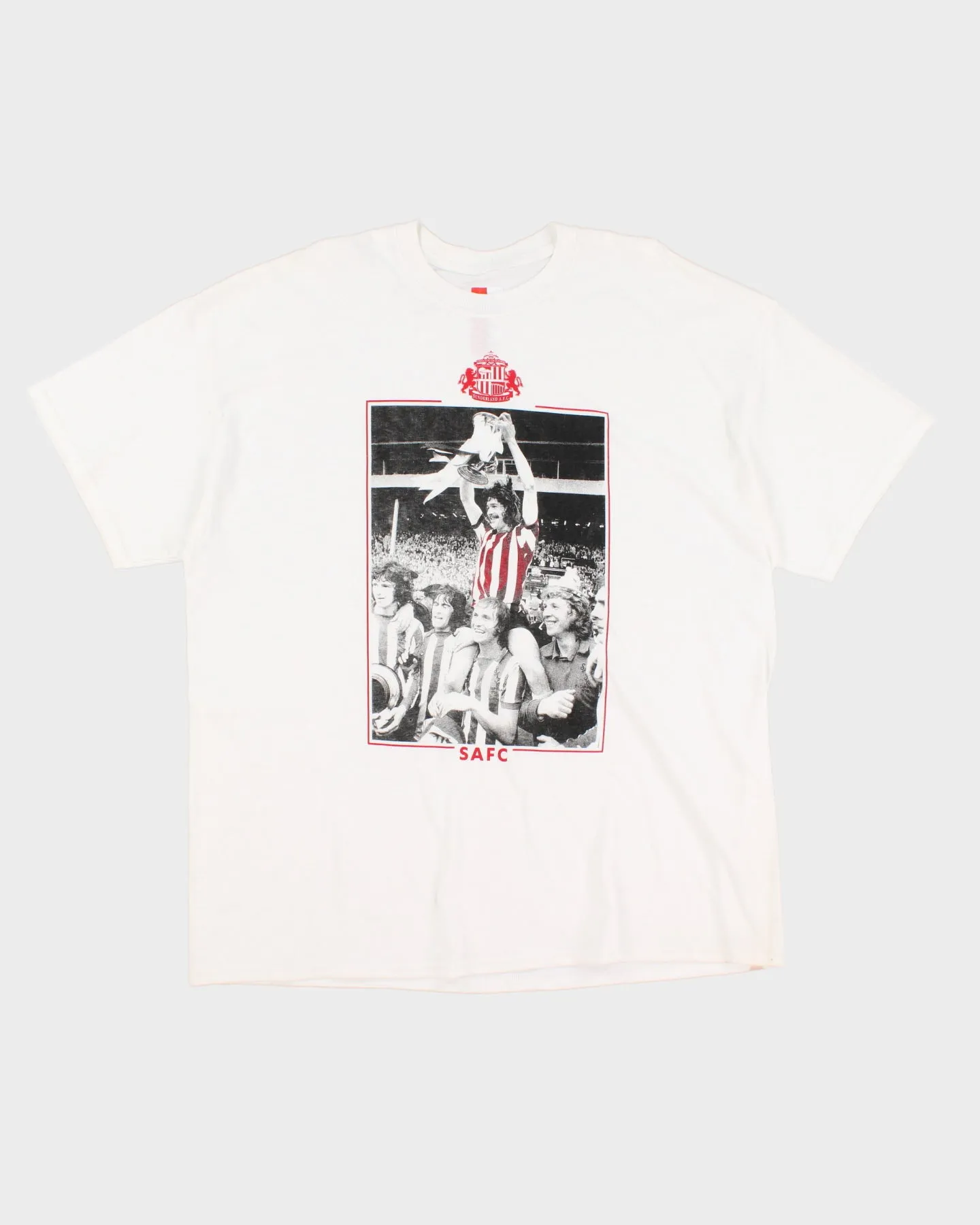Sunderland AFC White T-Shirt - 2XL sold by Rokit