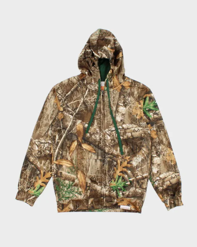 Mens Realtree Camouflage Zip Up Hoodie - M sold by Rokit