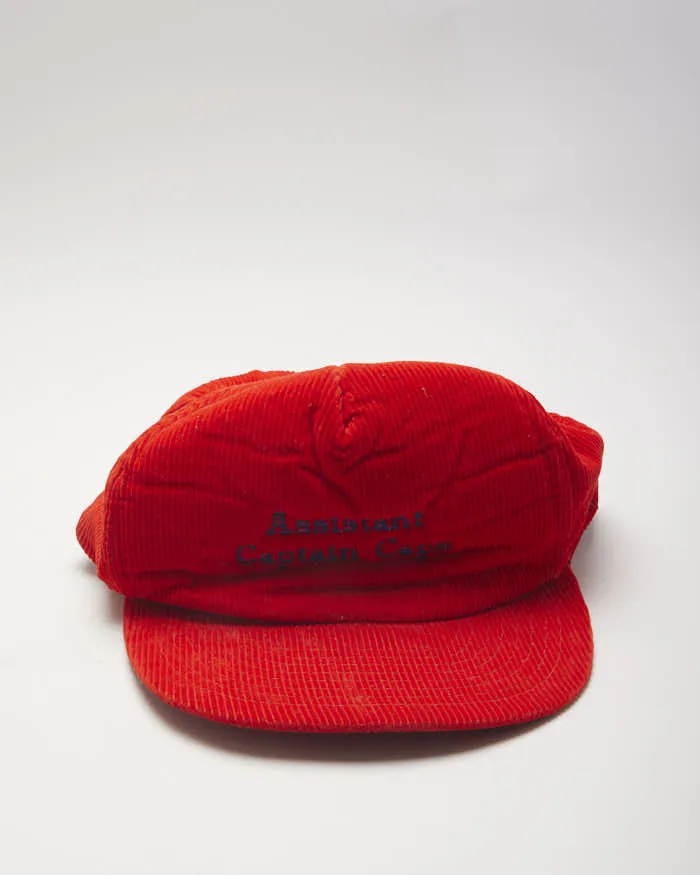 Vintage 80's Wilson Corduroy Trucker Cap - OS sold by Rokit product image thumbnail 3