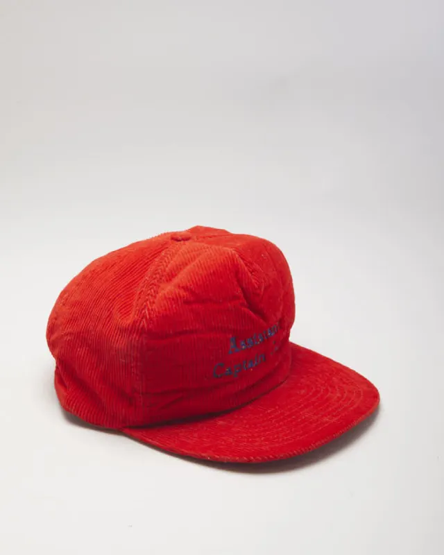 Vintage 80's Wilson Corduroy Trucker Cap - OS sold by Rokit