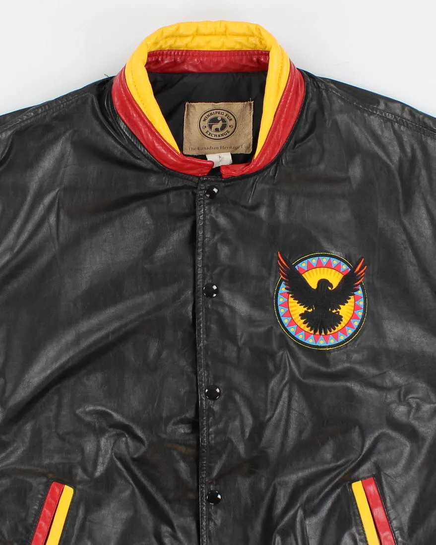 Vintage Men's Black Winnipeg Canadian Heritage Jacket - L sold by Rokit product image thumbnail 3