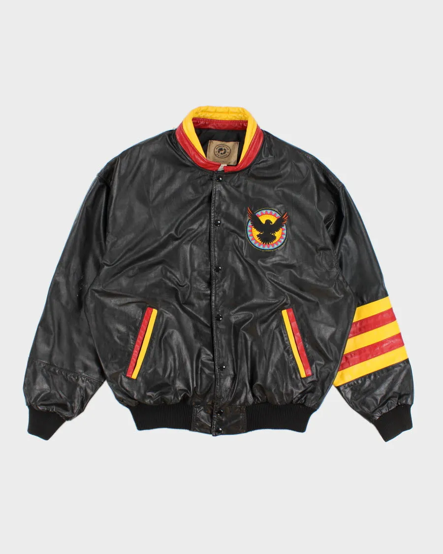 Vintage Men's Black Winnipeg Canadian Heritage Jacket - L sold by Rokit