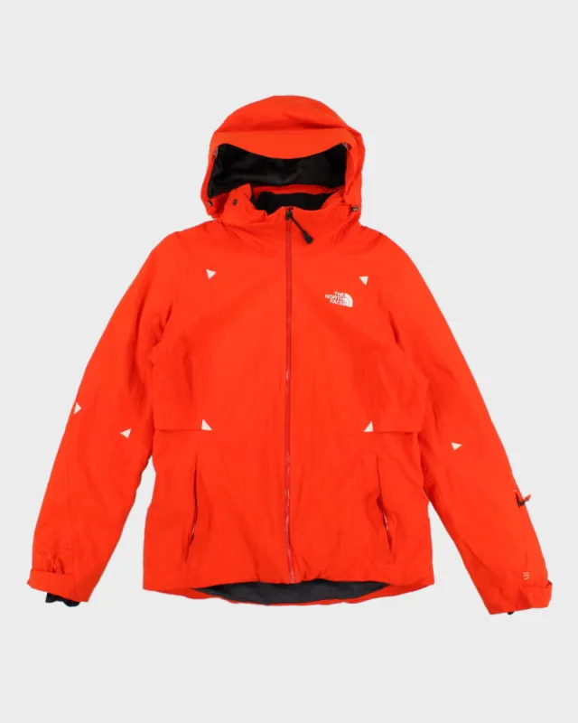 Womens Orange The North Face Hooded Ski Jacket - M sold by Rokit