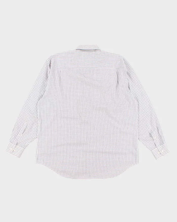 80s Vintage Mens Blue Balmain Checked Shirt - L sold by Rokit product image thumbnail 2