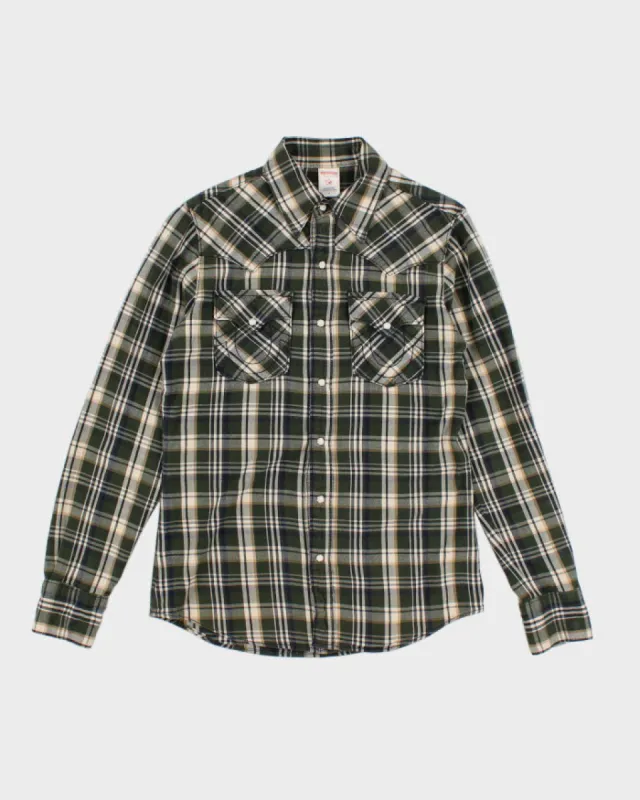 Vintage 00s True Religion Check Western Shirt - M sold by Rokit