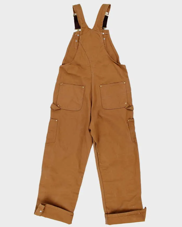 Carhartt Tan Workwear Dungarees - W32 L34 sold by Rokit product image thumbnail 2