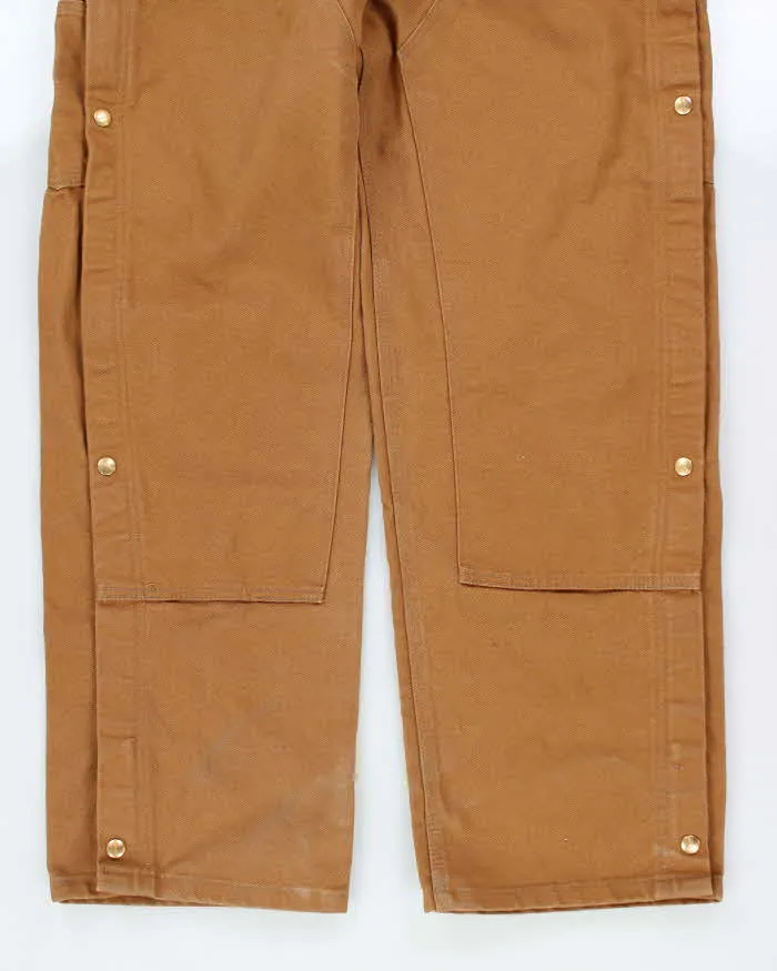 Carhartt Tan Workwear Dungarees - W32 L34 sold by Rokit product image thumbnail 4