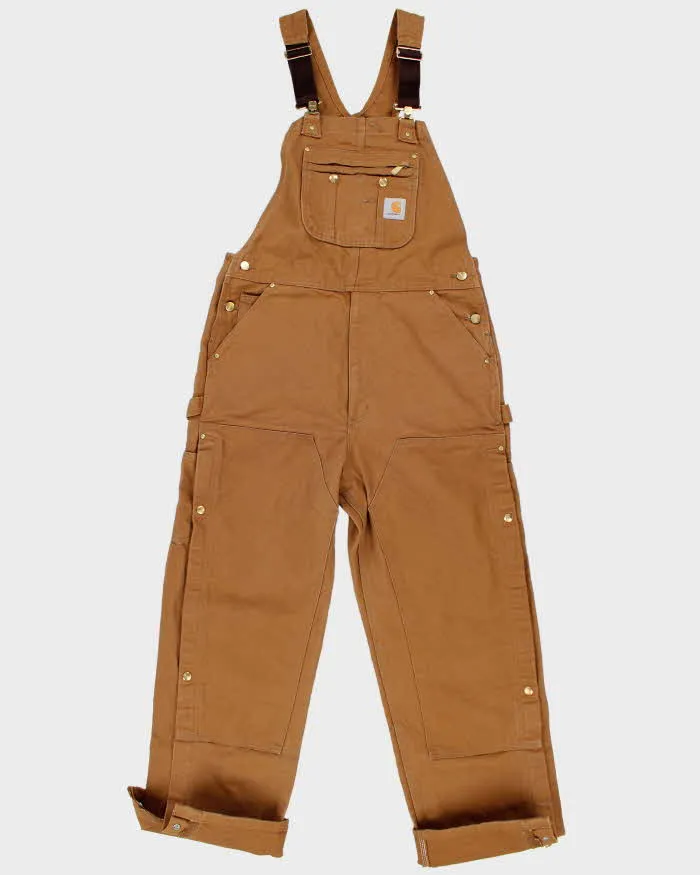 Carhartt Tan Workwear Dungarees - W32 L34 sold by Rokit
