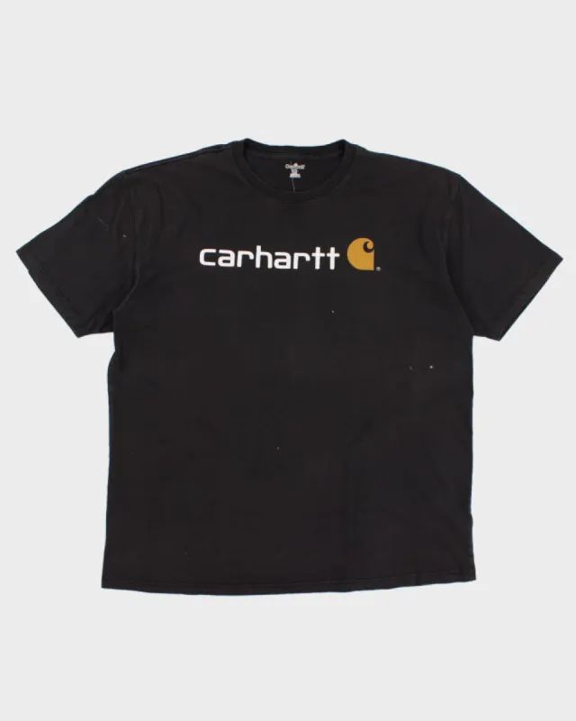 00s Carhartt Faded Black T-Shirt - XXL made by Carhartt