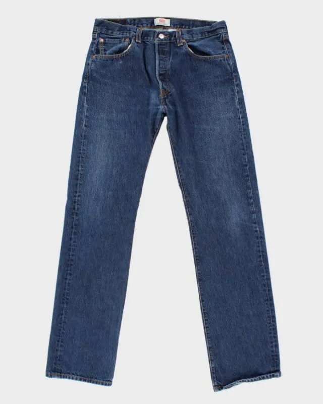 Men's Vintage Levi's 501 Dark Wash Jeans - W32 L33 sold by Rokit