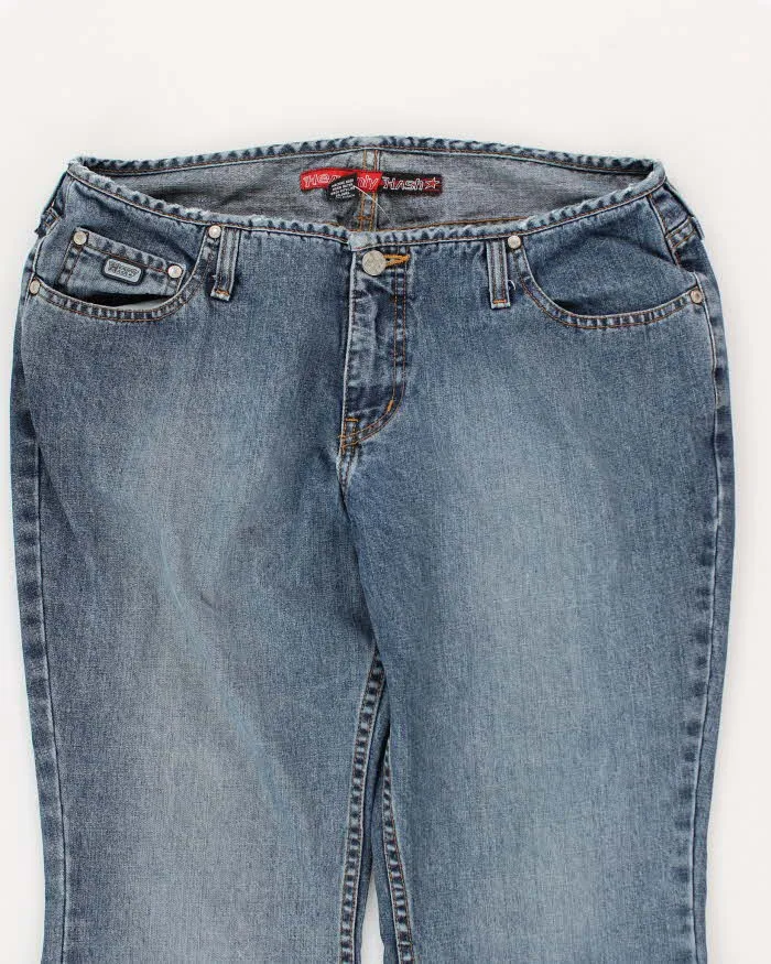 Vintage Y2K Women's Low Waisted Flare Jeans - W32 L31 sold by Rokit product image thumbnail 3