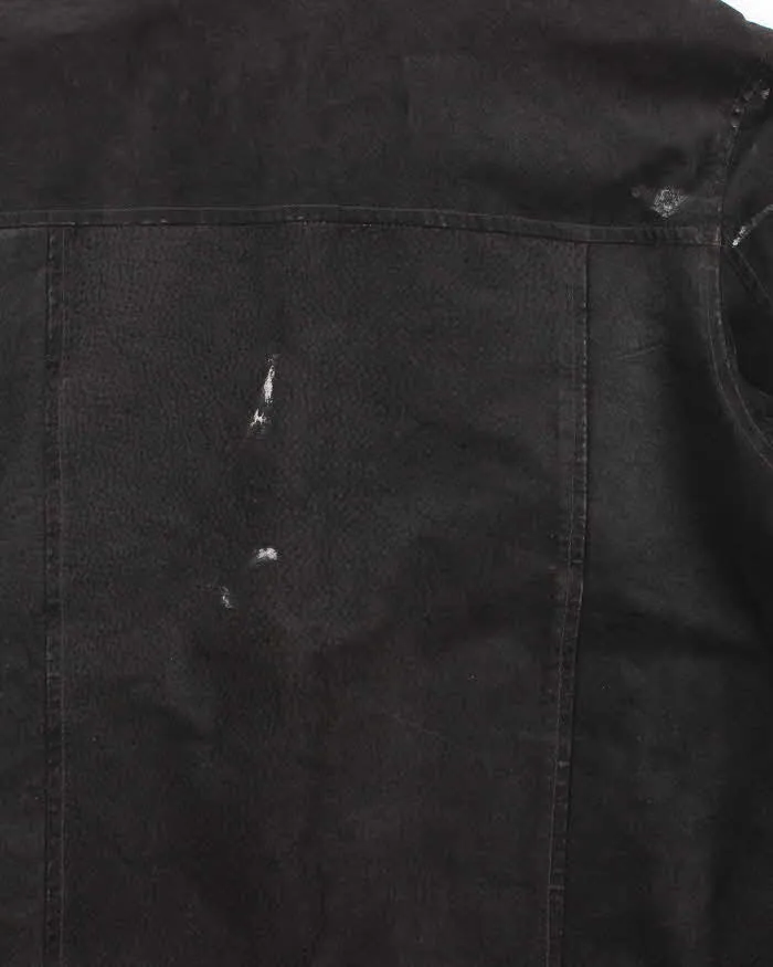 Vintage Men's Black Suede Western Style Jacket - L sold by Rokit product image thumbnail 4