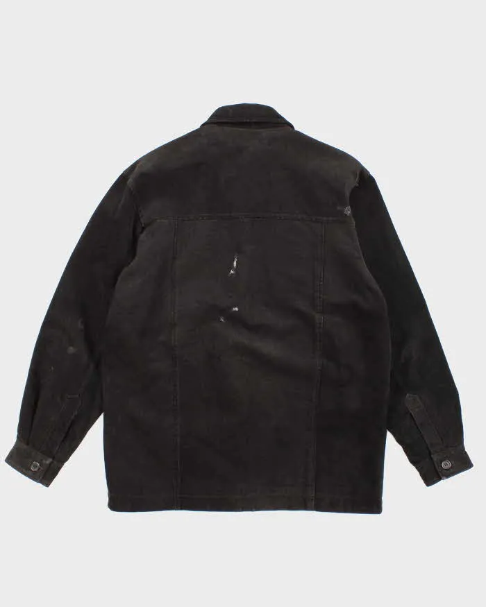 Vintage Men's Black Suede Western Style Jacket - L sold by Rokit product image thumbnail 2
