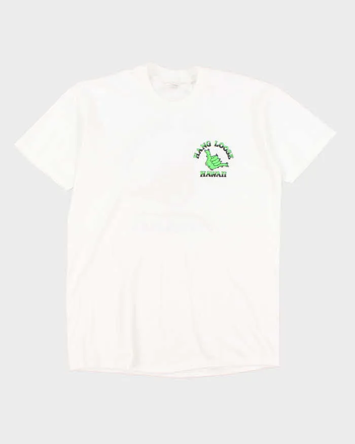 Vintage 90s Single Stitch Graphic Hawaii T-shirt - L sold by Rokit