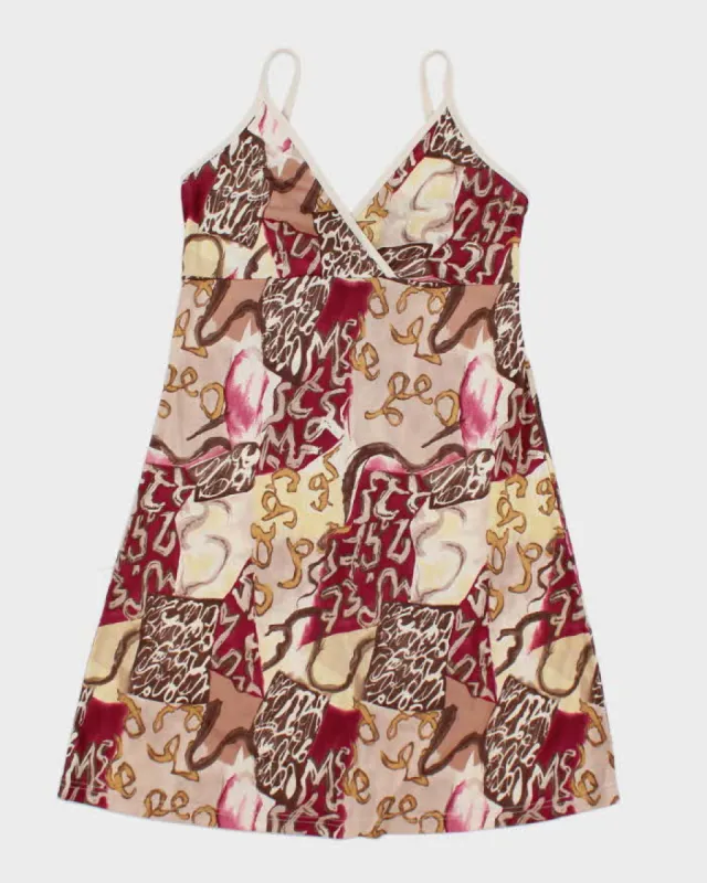Vintage Y2k 00s Pattern Dress - S sold by Rokit