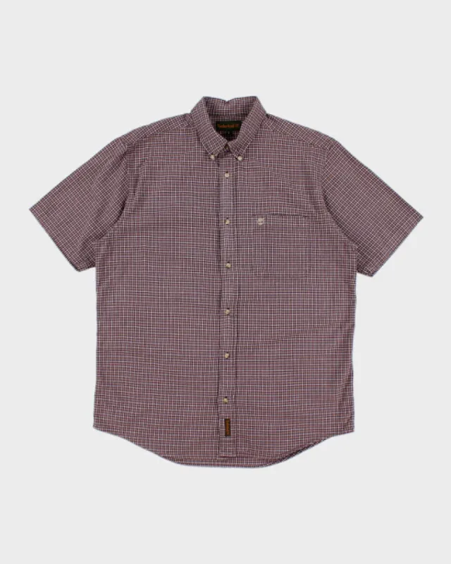 00s Timberland Check Shirt - L made by Timberland