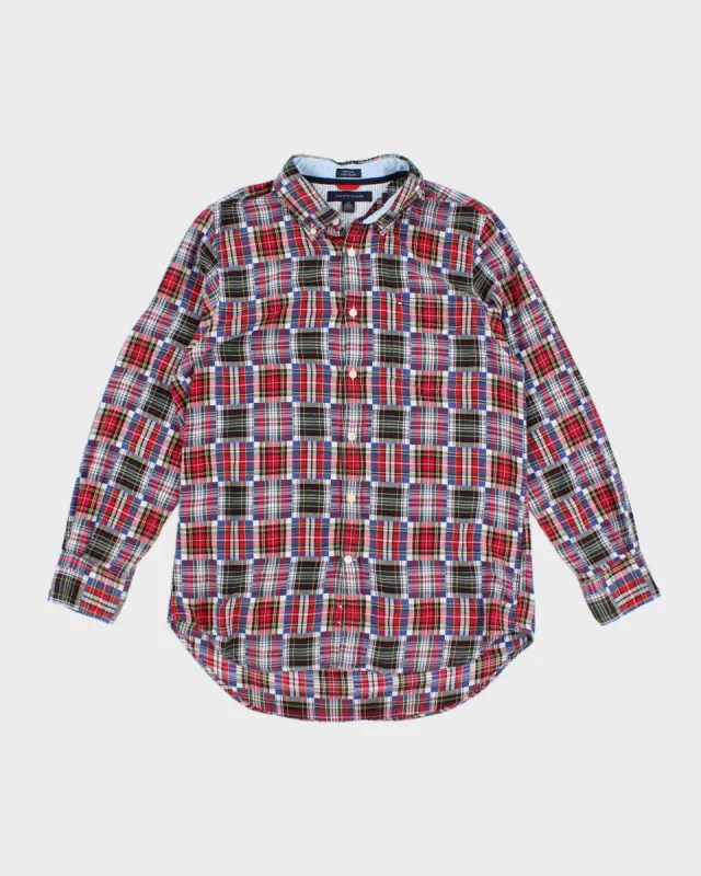 00s Tommy Hilfiger Check Shirt - L sold by Rokit