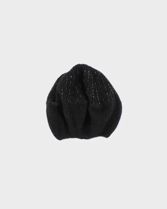 Vintage Lambswool/Angora Blend Beaded Beret sold by Rokit