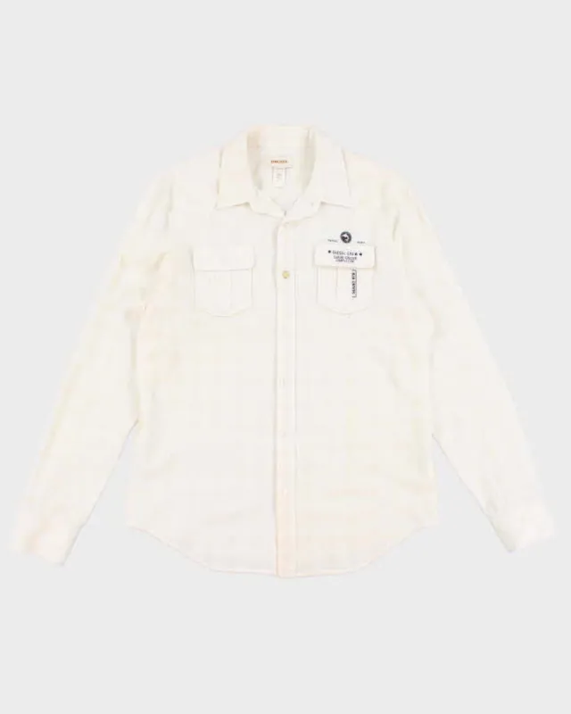 Y2k 00s Diesel Long Sleeve Shirt - XL sold by Rokit