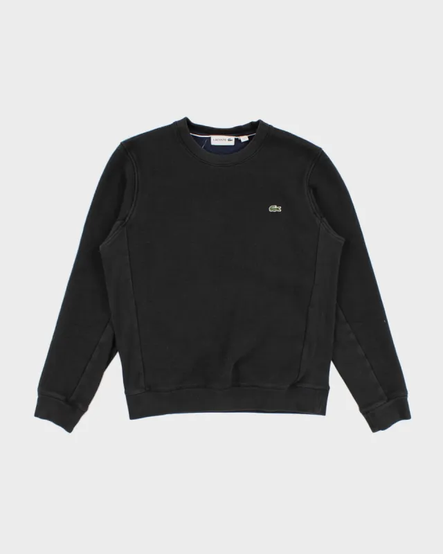 Lacoste Classic Black Sweatshirt - S sold by Rokit